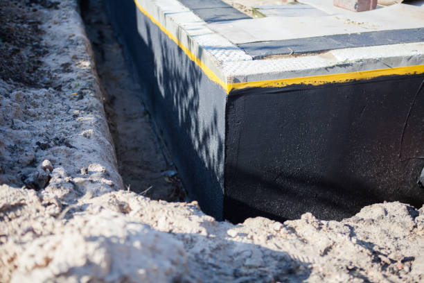 Residential Emergency Waterproofing installation at a Newburg, WI home by SJ Waterproofing Pros
