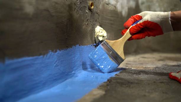 Commercial Emergency Waterproofing project at a Newburg, WI business property by SJ Waterproofing Pros